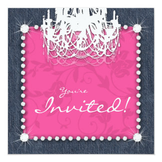 thirty one invitations & announcements zazzle denim_n_diamonds_wedding_chandelier_floral_pink_card rbc49939860a74a8e80a9ead39aa6bcc8_zk9yv_324?rlvnet=1 thirty one invitations & announcements zazzle,Thirty One Invitations